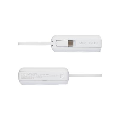 Внешний аккумулятор с подсветкой Риттер PD (Ritter PD) 10000mAh с функцией беспроводной зарядки 15W, белый-7