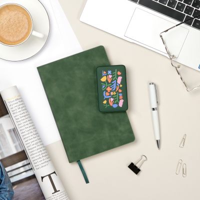 Внешний аккумулятор с подсветкой Ancor 5000 mAh, зеленый-11