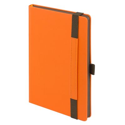 Ежедневник Marseille soft touch недатированный, оранжевый-3