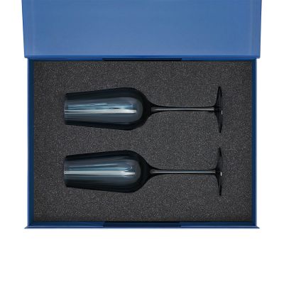 Ложемент под 2 бокала для шампанского (рифленое стекло) в среднюю коробку-трансформер (арт. 695721)-7