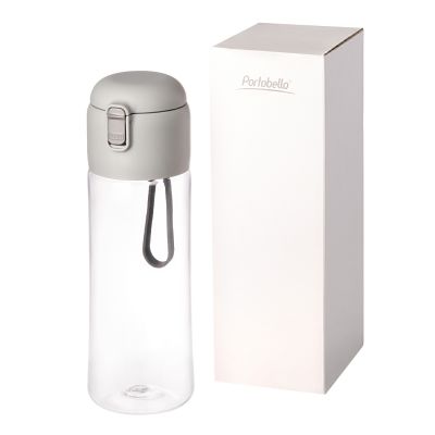 Спортивная бутылка для воды, Capella, 650 ml, серая-12