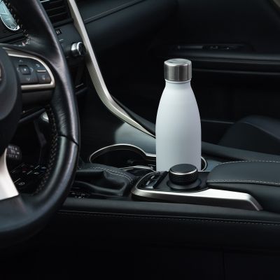 Термобутылка вакуумная герметичная Fresco, черная-12