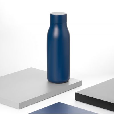 Термобутылка вакуумная герметичная Севилла (Sevilla), синяя-8