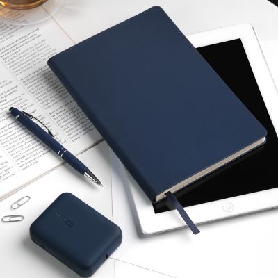 Ежедневник Стар (Star) недатированный, синий (без упаковки, без стикера)-10