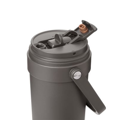 Термокружка вакуумная Соло (Solo), серая-6