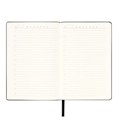 Ежедневник Спарк (Spark) недатированный, черный (без упаковки, без стикера)-8