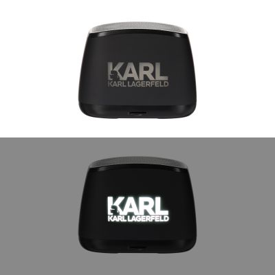 Беспроводная колонка с подсветкой Glow 75dB 1200 mAh, черная-9