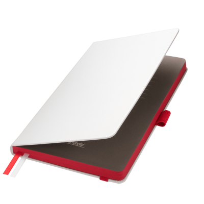 Ежедневник Arctic недатированный, белый/красный-2
