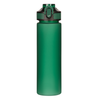 Спортивная бутылка для воды, Flip, 700 ml, темно-зеленая