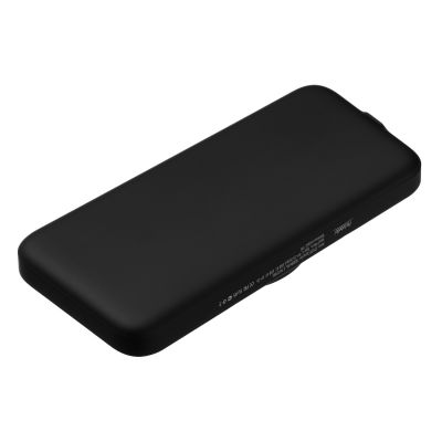 Внешний аккумулятор с подсветкой и беспроводной зарядкой Ultra Wireless Magnetic 10000 mAh, черный-2