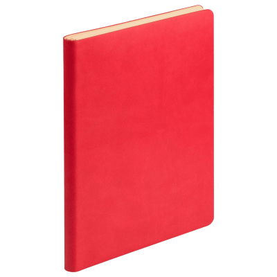 Ежедневник Латте (Latte NEW) недатированный, красный/бежевый (без упаковки, без стикера)-5