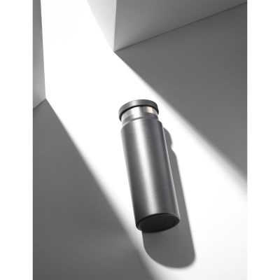 Термобутылка вакуумная герметичная Allegra, серая-10