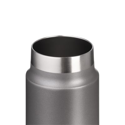 Термобутылка вакуумная герметичная Allegra, серая-6