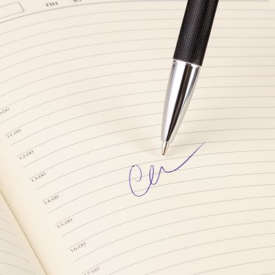 Шариковая ручка Леви (Levi), черная-4