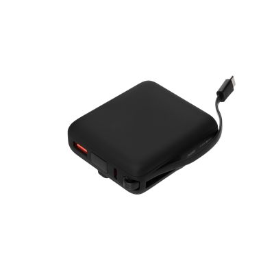 Внешний аккумулятор с подсветкой Ritter PD 10000mAh с функцией беспроводной зарядки 15W, черный-3