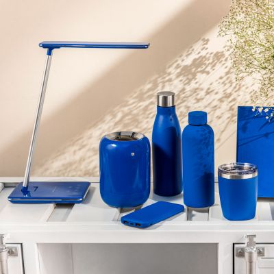 Внешний аккумулятор с подсветкой Luce Ultramarine 10000 mAh, ярко-синий-7