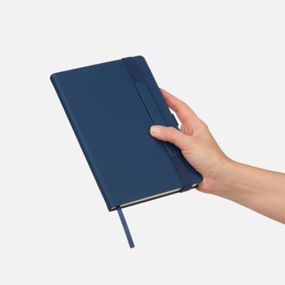 Ежедневник Альфа (Alpha) недатированный, синий/голубой-12