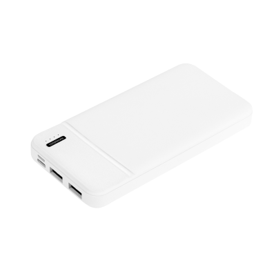 Внешний аккумулятор с подсветкой Skyline Plus 10000 mAh, белый-0