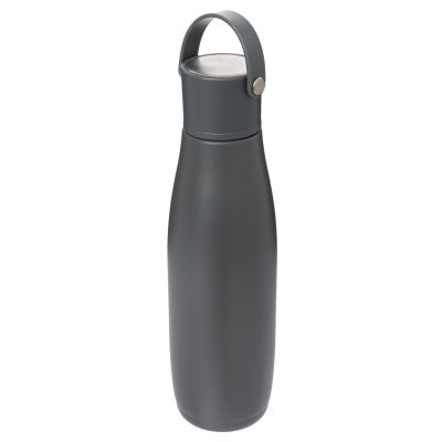 Термобутылка вакуумная герметичная Боска (Bosca), серая-5