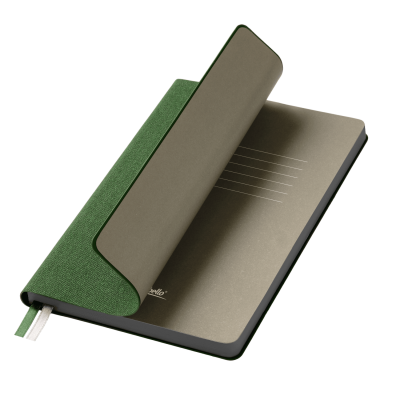 Ежедневник Tweed недатированный, зеленый-0