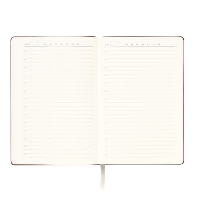 Ежедневник Spark недатированный, бургунди (без упаковки, без стикера)-9