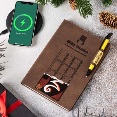 Ежедневник Teolo недатированный, коричневый-15