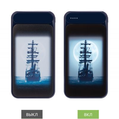 Внешний аккумулятор Старлайт Плюс НЕО (Starlight Plus NEO) 10000 mAh, синий-3