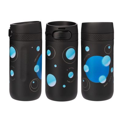 Термокружка вакуумная Toledo, черная-11