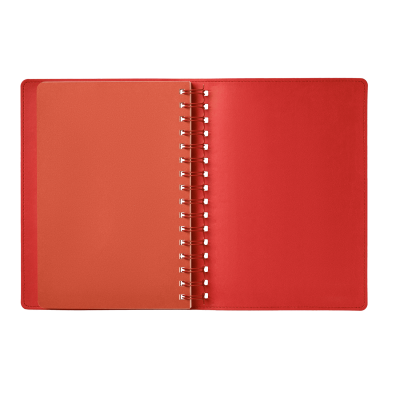 Ежедневник Виста (Vista) недатированный, черный/красный-9