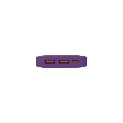 Внешний аккумулятор с подсветкой Анкор Плюс PD (Ancor PD Plus) 10000 mAh, фиолетовый-6