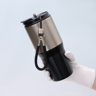 Термокружка вакуумная Avenue, черная-8