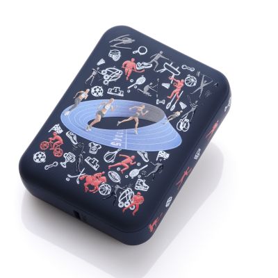 Внешний аккумулятор с функцией быстрой зарядки Формула (Formula) 10000 mAh, синий-8