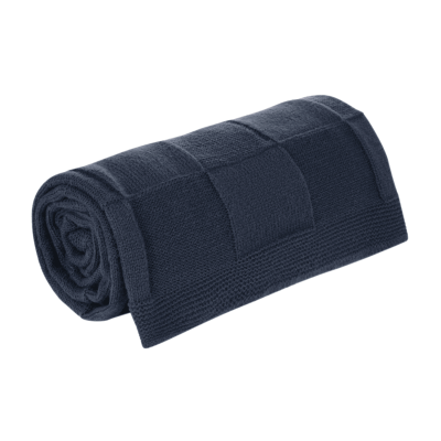 Плед Селла Софт (Cella Soft) вязаный, 160*90 см, синий-2