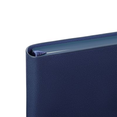 Ежедневник Latte soft touch недатированный, синий-6