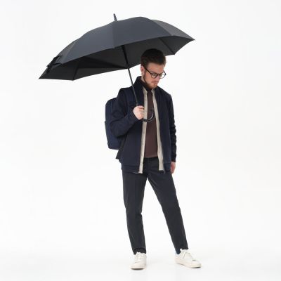 Толстовка на молнии ASTIN темно-синяя, размер M-8