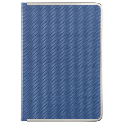 Ежедневник Carbon недатированный, синий-4