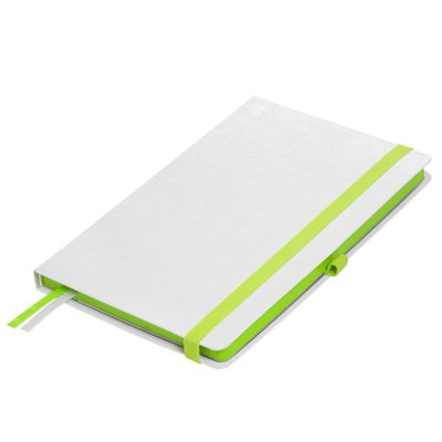 Ежедневник Arctic недатированный, белый/зеленый-0