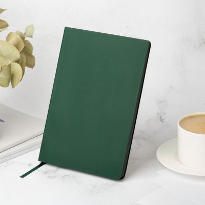 Ежедневник Latte soft touch недатированный, зеленый-11