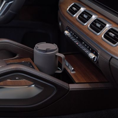 Термокружка вакуумная Авентура (Aventura), синяя-9