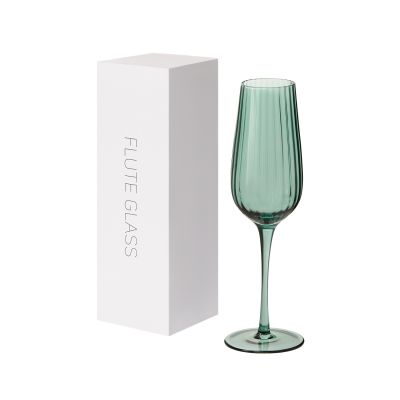 Бокал для шампанского Capri, зеленый-10