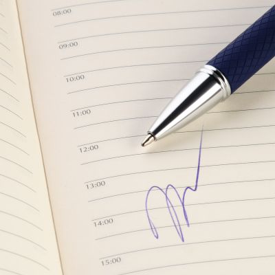 Шариковая ручка Alt, синяя-4