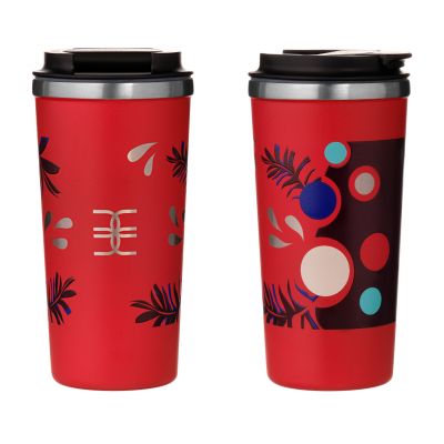 Термокружка вакуумная Палермо (Palermo), красная-7