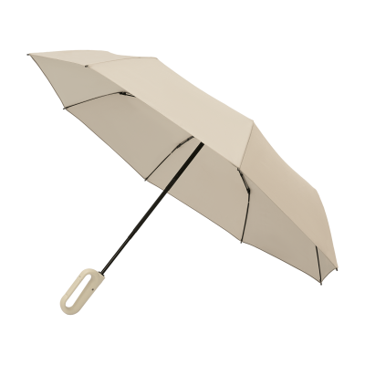 Зонт складной Azimut, бежевый-0
