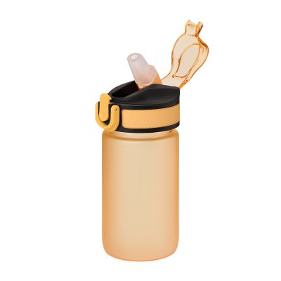 Бутылка для воды Flip mini, оранжевая-4