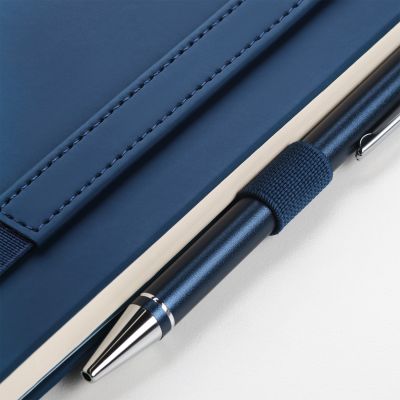 Ежедневник Alpha недатированный, синий/голубой-13