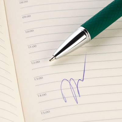 Шариковая ручка Альт (Alt), зеленая-4