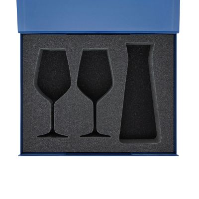 Ложемент под 2 бокала для вина + декантер в большую коробку-трансформер (арт. 695722)-4