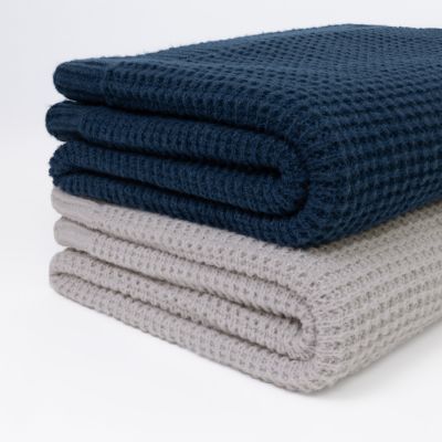 Плед Мальта Софт (Malta Soft) вязаный, 160*90 см, серый-7