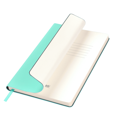 Ежедневник Spark недатированный, мятный (без упаковки, без стикера, с серой подложкой)-0