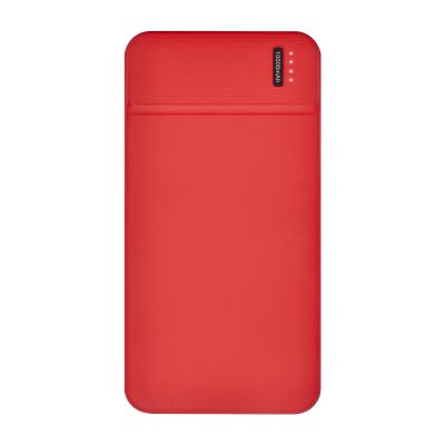 Внешний аккумулятор с подсветкой Skyline Plus 10000 mAh, красный-3